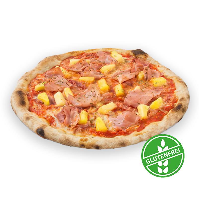 Pizza Hawaii (glutenfrei) Ø30cm