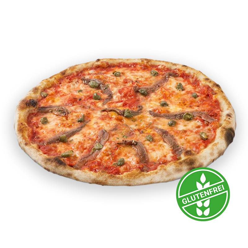Pizza Napoli (glutenfrei) Ø30cm