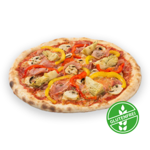 Pizza Quattro stagioni (glutenfrei) Ø30cm