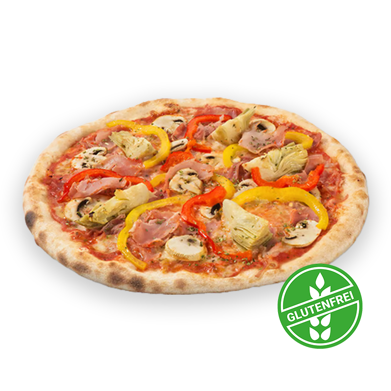 Pizza Quattro stagioni (glutenfrei) Ø30cm